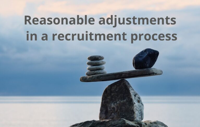 Reasonable Adjustments in the recruitment process