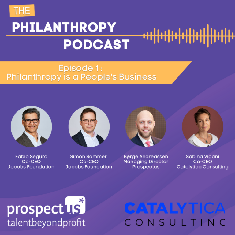 Philanthropy Podcast: Philanthropy is a People’s Business