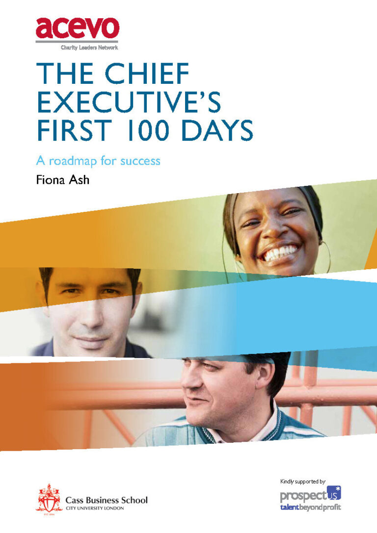 A chief executives first 100 days